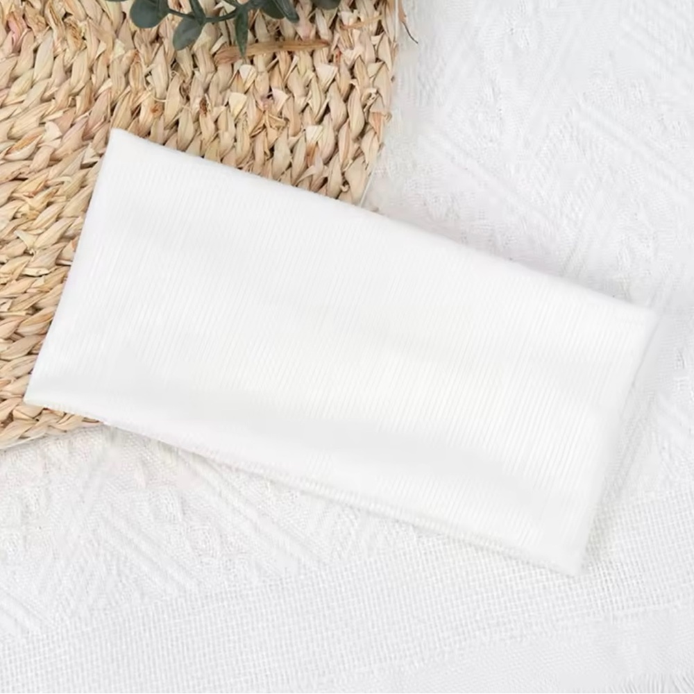 NEW Elastic White Hair Bands for Women